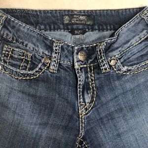 Silver SUKI slight bootcut Jeans